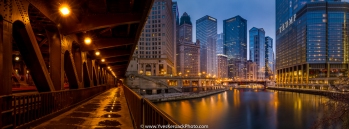 Chicago vu du pont William P. Fahey